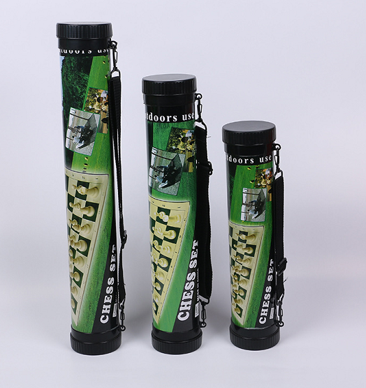 墨绿色小巧桶装国际象棋