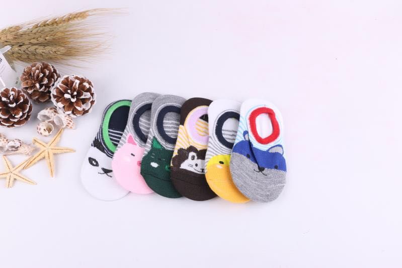 2020 New invisible children's socks boat socks cotton socks Spring and autumn socks fashion crystal socks thumbnail