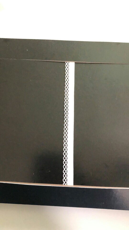 Double Peak Webbing Lace Elastic Webbing Garment Accessories With White Thread Substitute Tape