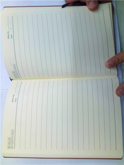 Jinxu Stationery Office Culture Paper Book Notebook Notepad 25K Soft Notebook Office Meeting This Business Record Book details Picture