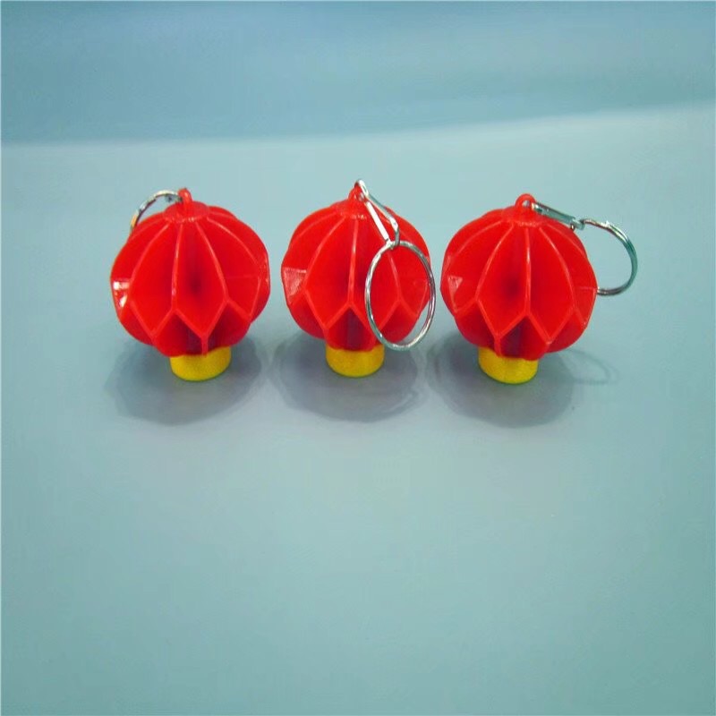 Children's creative toy plastic red lantern keychain small lamp decorative lighting thumbnail
