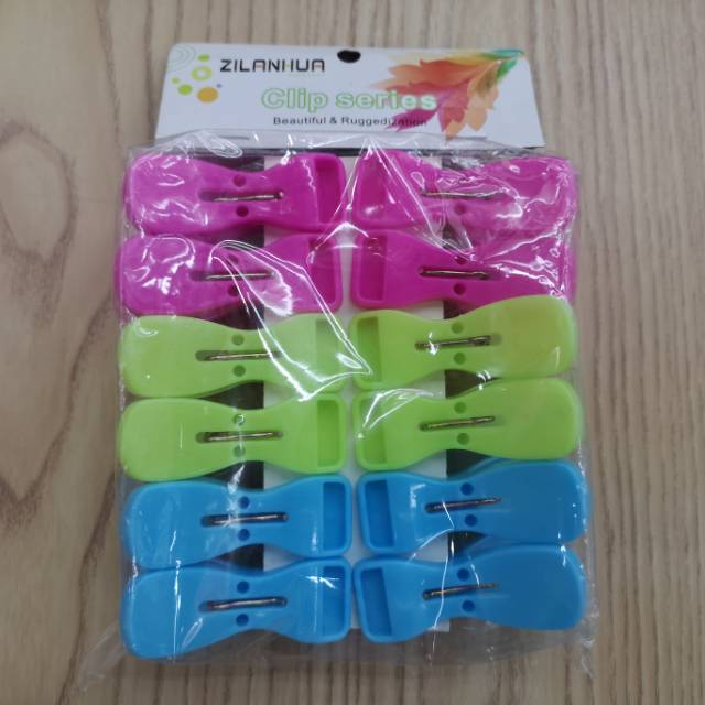 Plastic windproof clips, clothes clips, quilt clips, multi-functional plastic clips