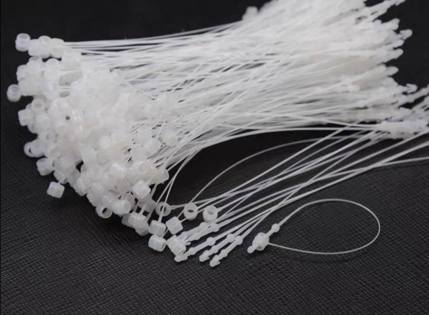 3 Inch Beads Snap Button Tags Line Glue Line Rubber Rope Clothing Tags Wire Clothing Label The Wire Rope To Hang Tag Specification drawing