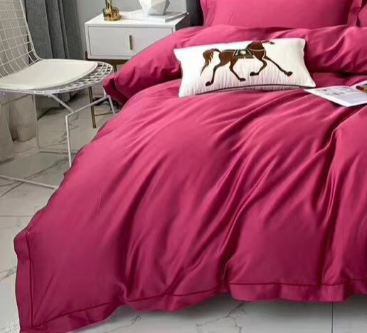 2020 Four Seasons New 100-piece Red Four-piece Set of Brocade Long-staple Cotton Specification image