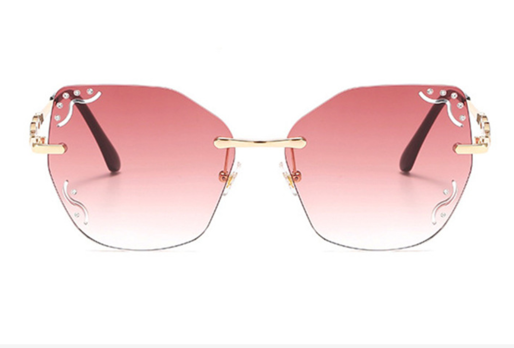 Fashionable sunglasses, large-framed square sunglasses, polarized glasses, Korean version, trendy and trendy, high-end color PC women's style, 724422 Specification image