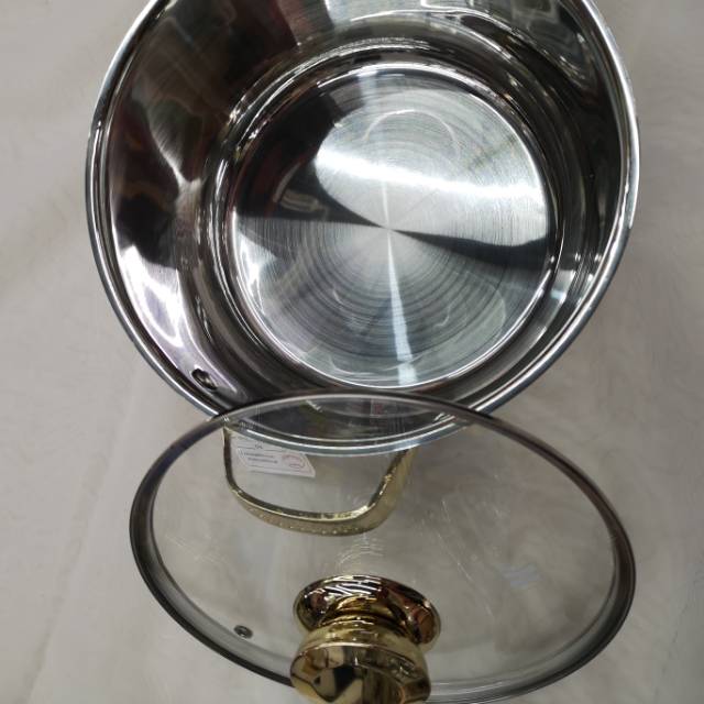 Manufacturers Direct Sales Of High-Grade Stainless Steel Pot Boiling Pot Saucepan Milk Pot Boiling Noodles Pot New Pot Specification drawing