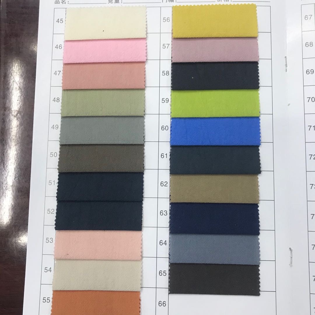 All-cotton sand-washed 21/20*60 clothing fabric, bags, small cloth bags factory direct sales, wholesale and retail. For orders in stock, please consult Specification image