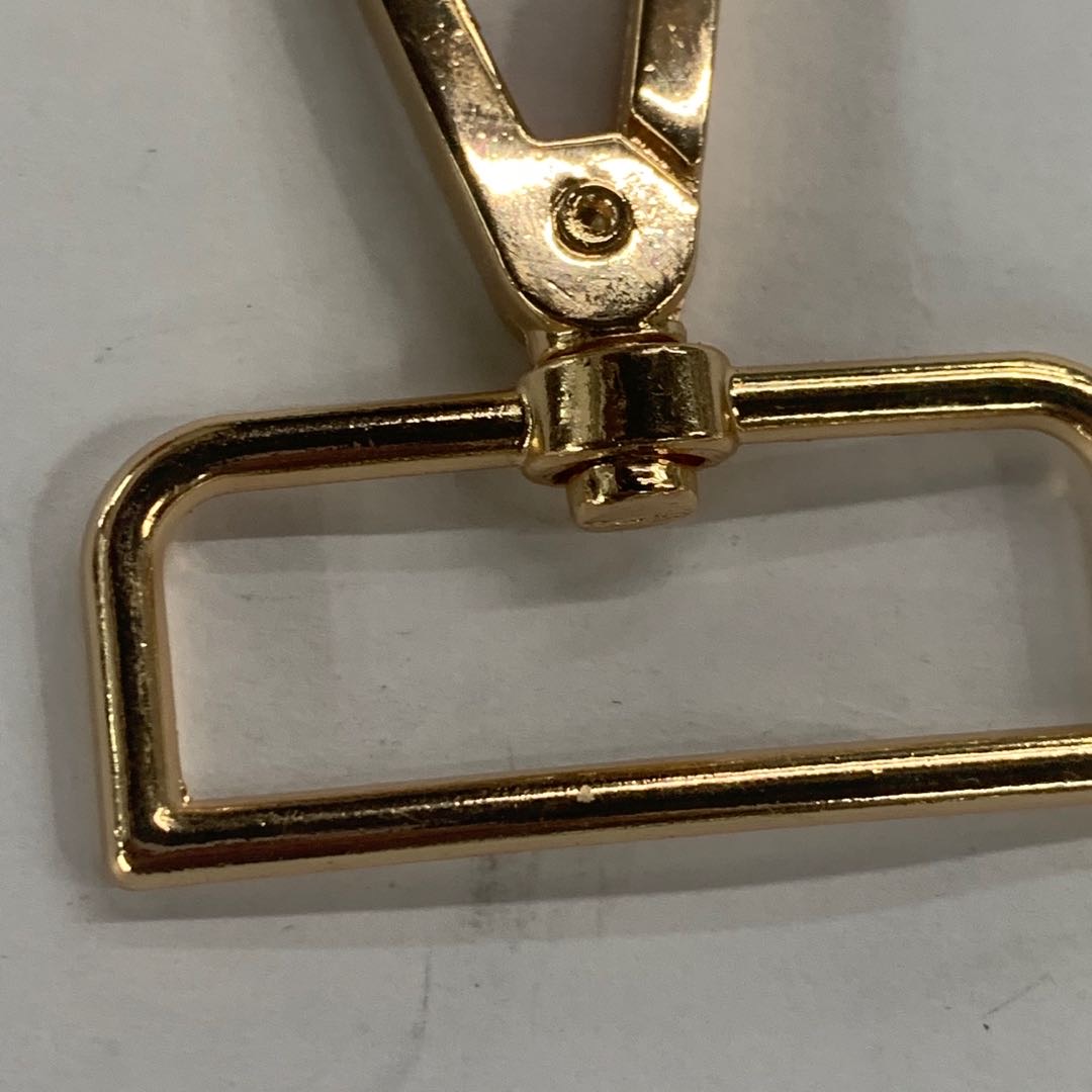 钥匙箱包五金配件肩带钩扣饰品浅金色钥匙扣产品图
