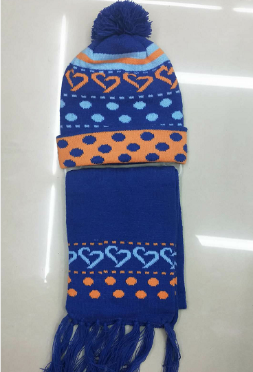 Classic Fashion Autumn And Winter New Children's Hats 2-4 Years Old Baby Korean Version Of Everything With Little Patterns To Keep Warm