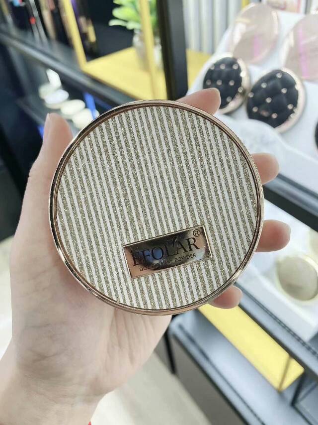 EFOLAR Light-sensitive skin-Renewing Double-layer Oil-control Powder Compact details Picture