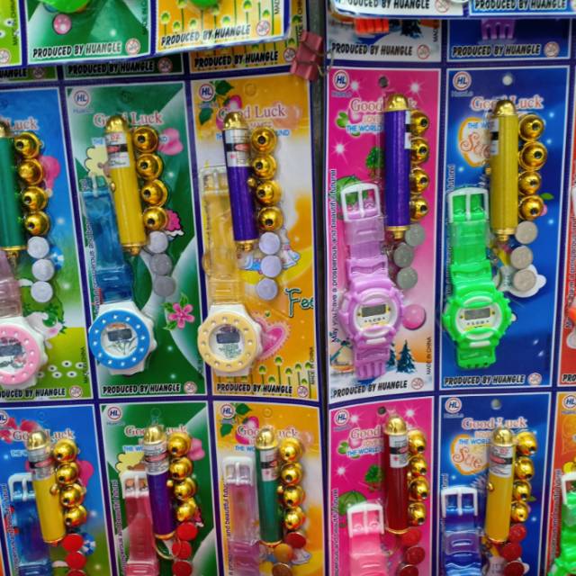 Laser light band children's watch