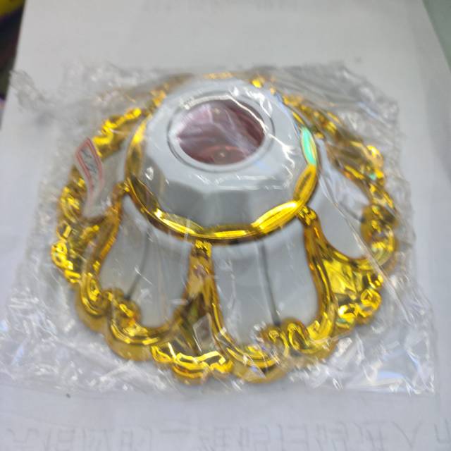 螺口灯头电镀金色