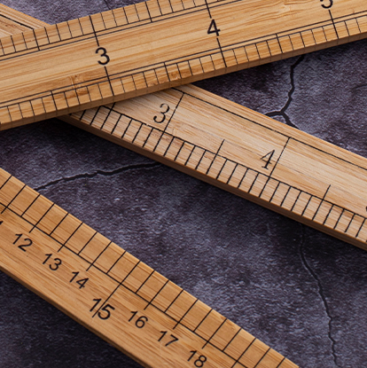 竹尺测量衣服的尺子服装裁缝工具木尺1米量衣尺30cm缝纫直尺市尺详情图1