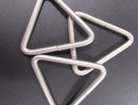 金属三角扣不锈钢三角扣环箱包五金三角环可做焊接