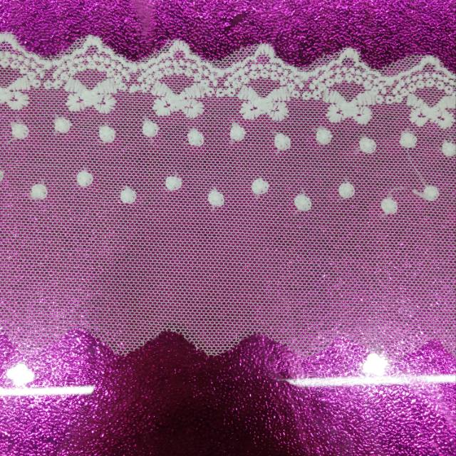 厂家直销8cm网布牛奶丝起定量1500码