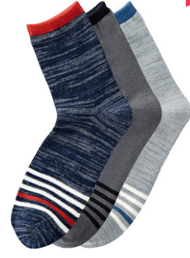 Men's long socks for autumn and winter, with added fleece and thickened pure cotton high-top warmth, Korean-style towel mid-top socks trend