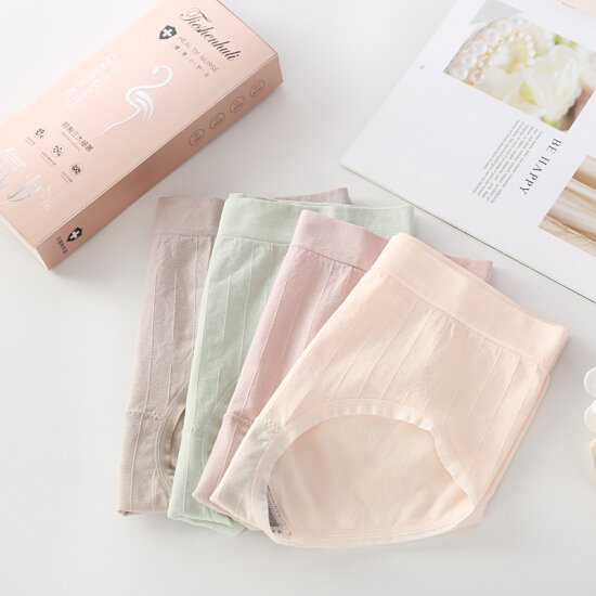 内裤不卡屁股/内裤女舒适纯棉/内裤/女士内裤/内裤女细节图
