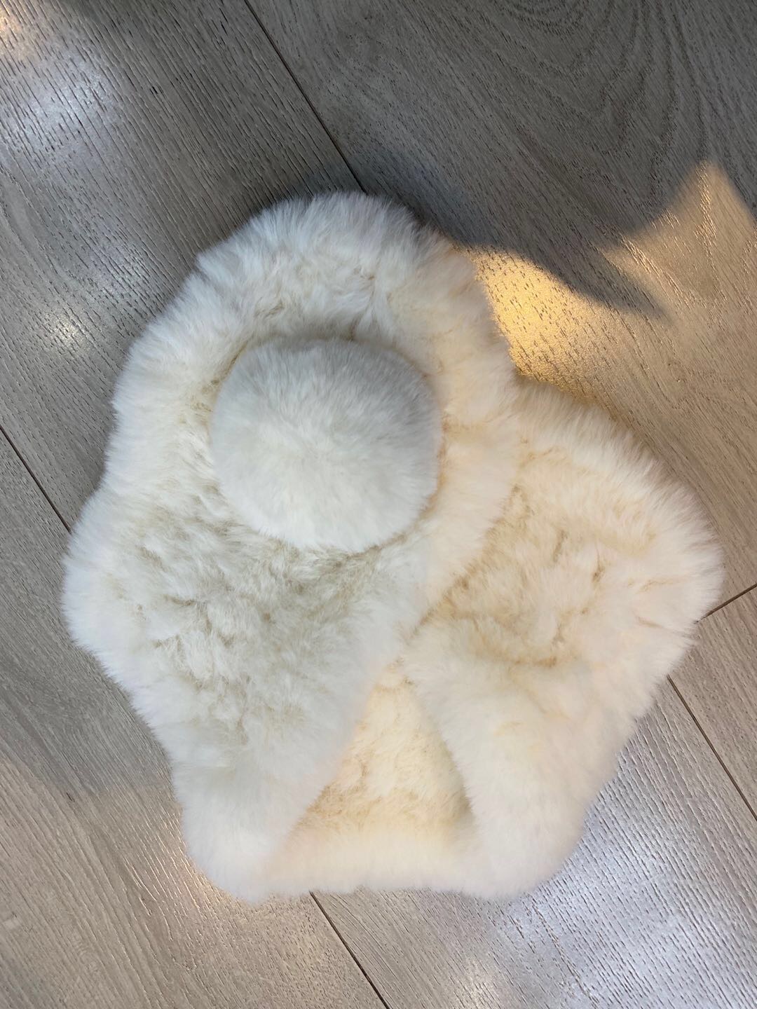 Women's fashion trend casual versatile wear a warm plush scarf thumbnail