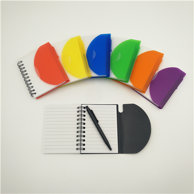 银海文具办公文化纸品本册学生文具笔记本记事本线圈本 便签本组合线圈便签本logo定制可定制规格环保pp线圈本