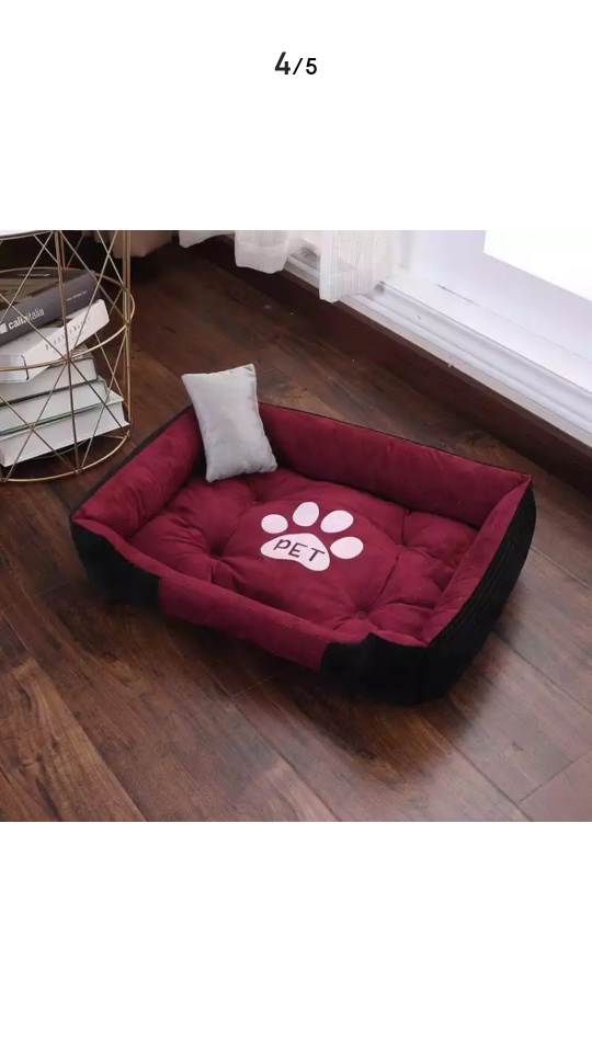 Cute Pet Claw Cute Series Thickened edge-wrapped pet bed Specification image
