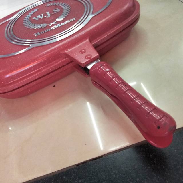 Electric griddle, electric pancake stand, household double-sided heating, small pancake pot, automatic power-off deepening, suspended pancake machine Specification image