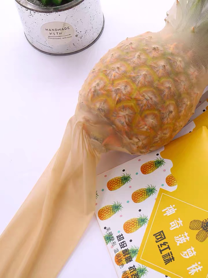 Women's thin summer pantyhose anti-hook invisible pineapple stockings details Picture