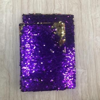 厂家直销高档毛绒笔记本鳞片笔记本