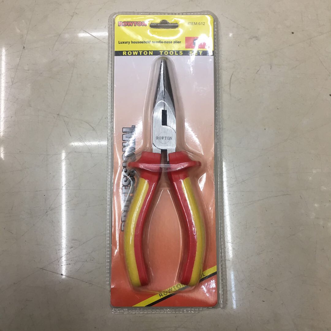 厂家直销尖嘴钳五金工具多功能6寸8寸手动省力尖口钳