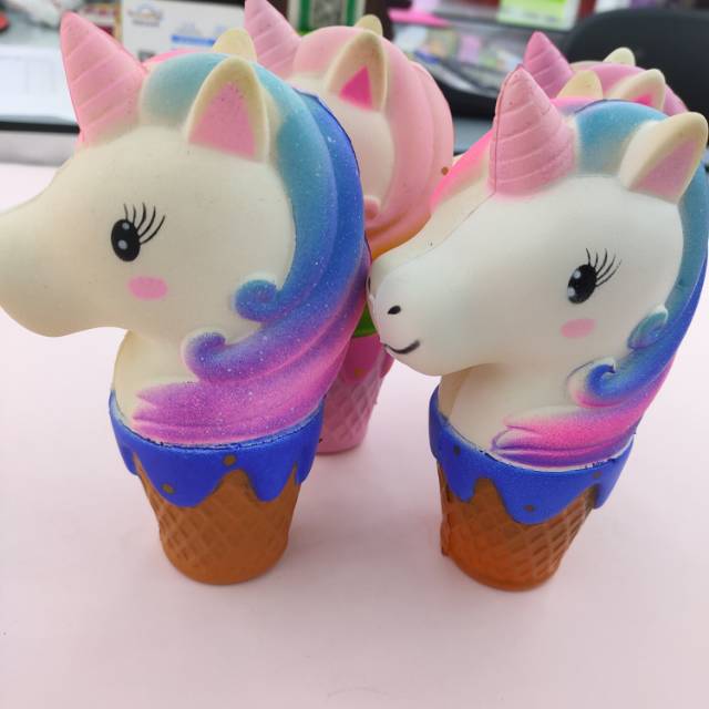 Unicorn Ice Cream Squishy Slow Rebound Specification drawing