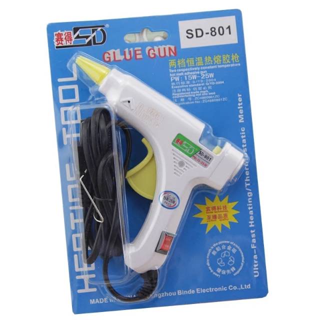 Glue Gun Sai De 801 Manual Diy Small Temperature Control Constant Temperature Hot Melt Glue Gun Glue Stick details Picture