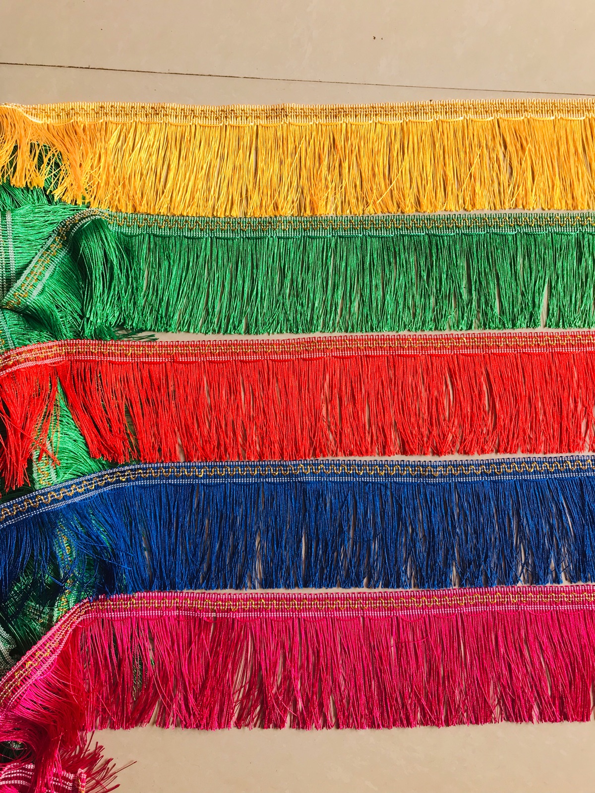 Dragon whisker tassel lace tassel, truck banner decoration tassel