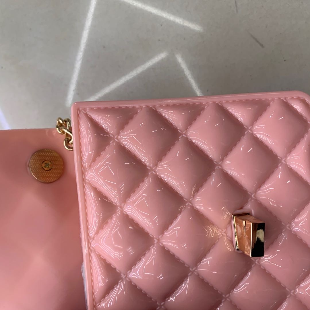 Summer Flower Cute and fashionable Pearl Bag Jelly crossbody bag Specification image