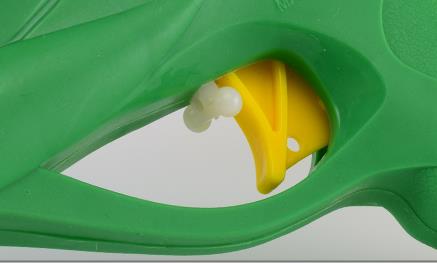 936单喷头多色气压水枪塑料材质PPE卡头包装细节图