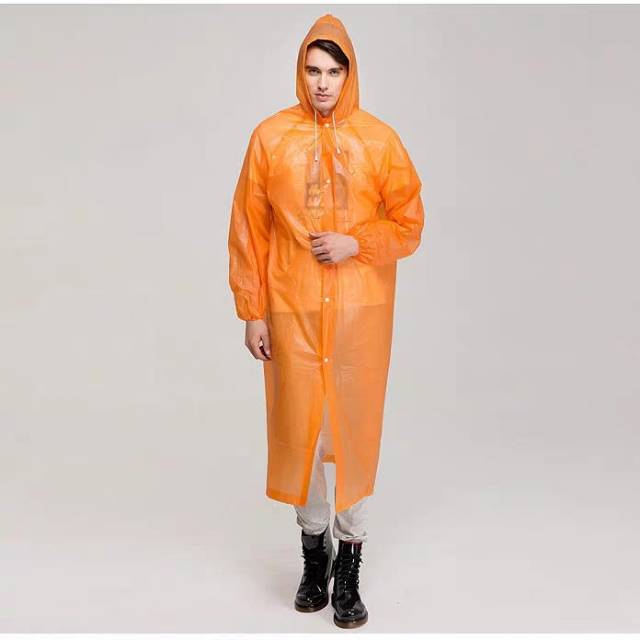 Disposable PEVA raincoat
