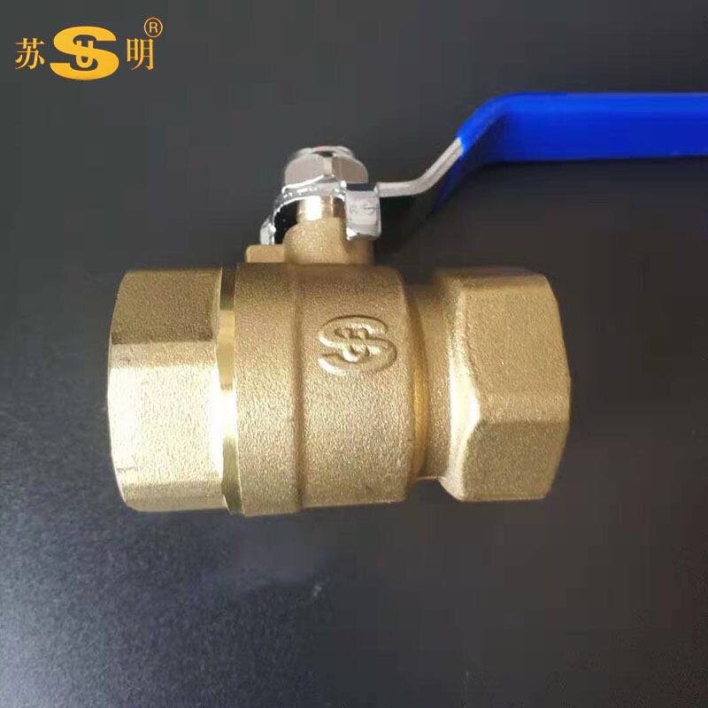 216 Copper ball valve Valve switch DN25 thickened copper ball valve with internal thread thumbnail