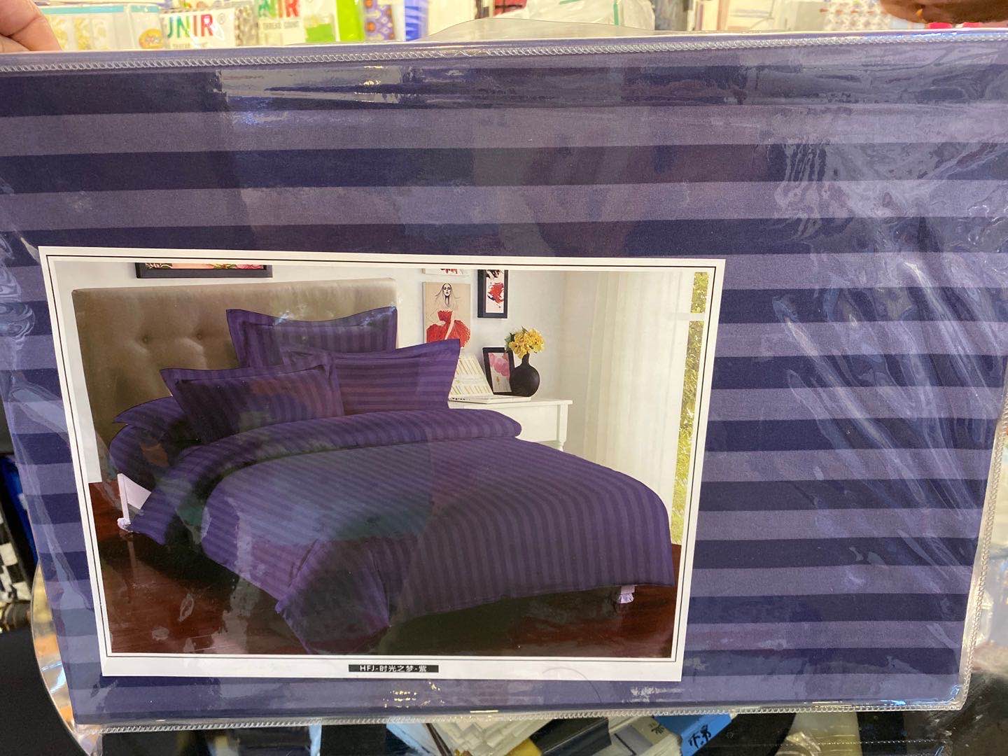 夏被四件套/四件套/水洗真丝床单四件套/床上用品/床上用品欧美风细节图