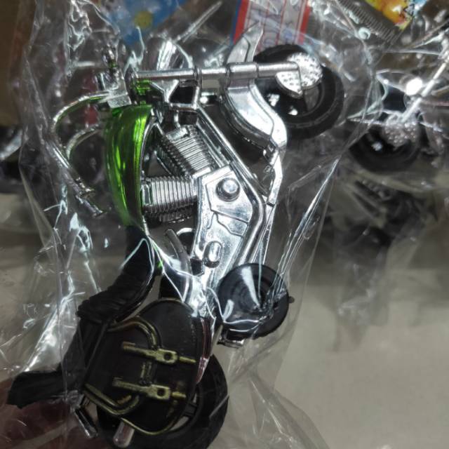 儿童塑料赠品玩具摩托车。产品图