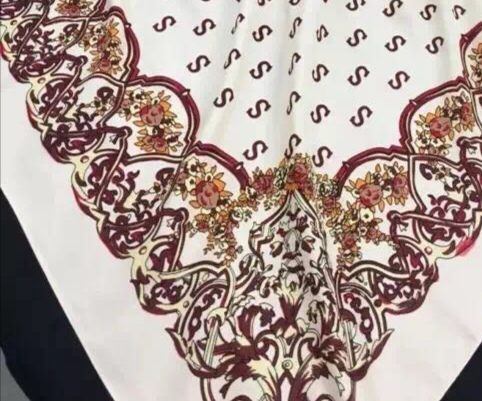 Explosive Foreign Trade Export New All-Match Scarf Women's Long Shawl Shawl Fashion Increase Scarf Fashion Specification drawing