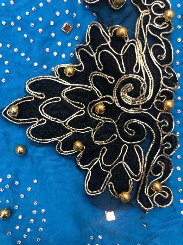 Muslim Turban Flower Piece Fixed Bead Muslim Turban Polyester Cotton Turban Specification drawing