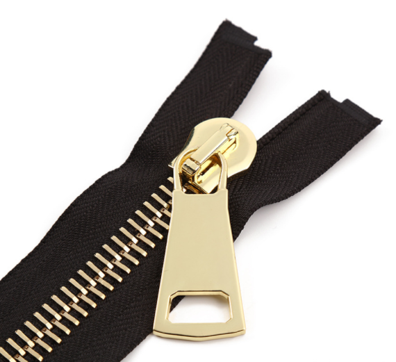 Invisible Zipper Pull Head Drop Sheet Stock Complete Slip Zipper Wholesale details Picture