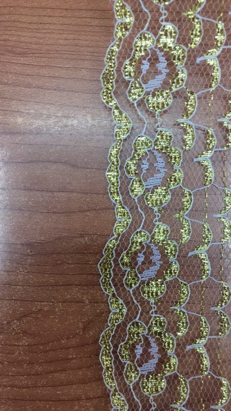 Fujian lace-trimmed clothing and accessories eyelash fabric bestseller New style Benbai Flower edge factory direct sales Specification image