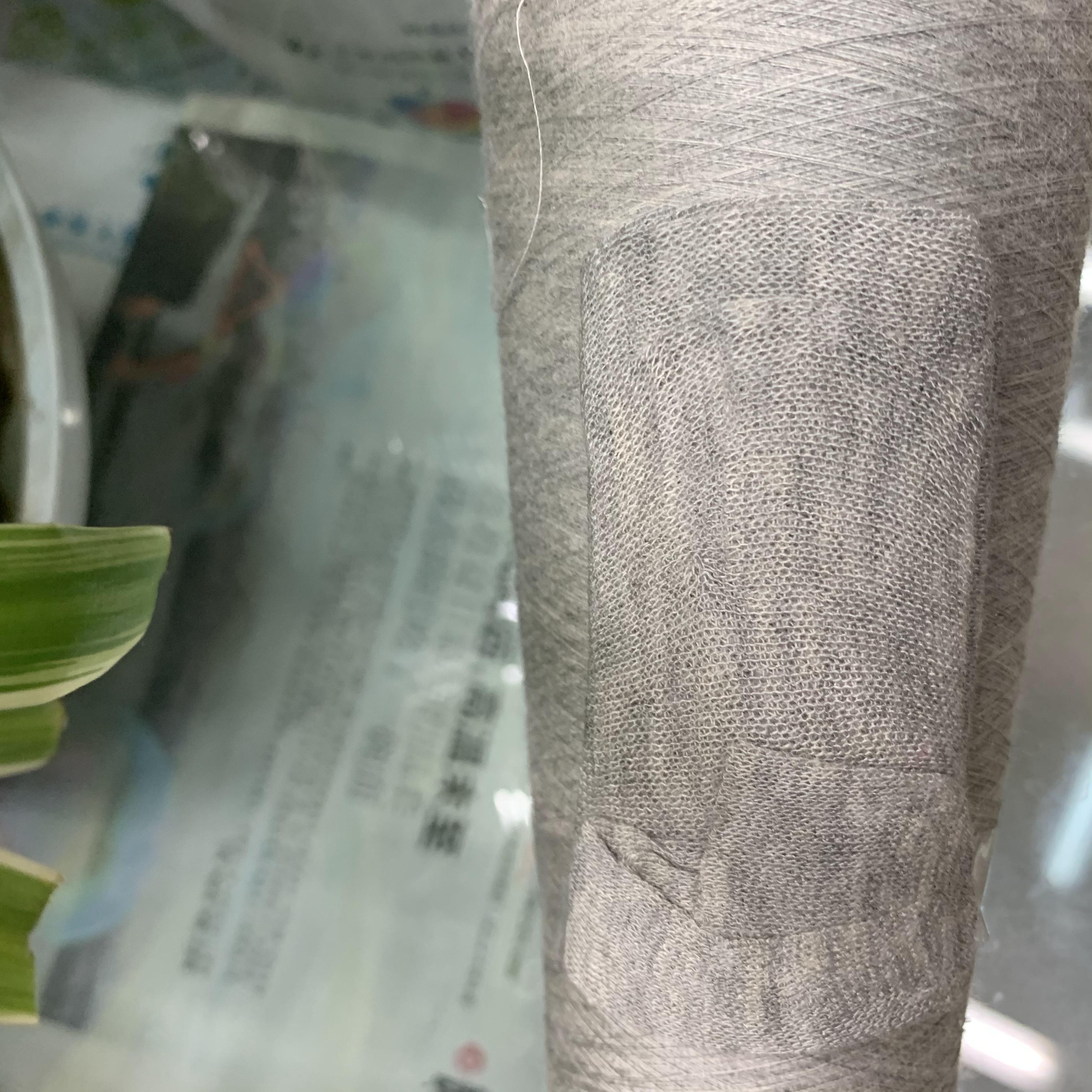 Cotton thread, cotton yarn, baby thread, pure cotton wool, all-cotton hand-woven, light gray Specification image