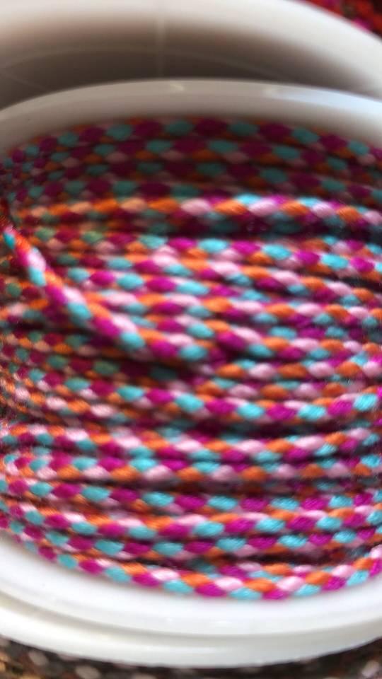 Four-strand cotton rope details Picture