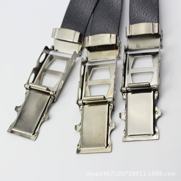 Wholesale Men's Toothless Buckle Belt Belt Smooth Buckle Elderly Belt Stall Goods Specification drawing