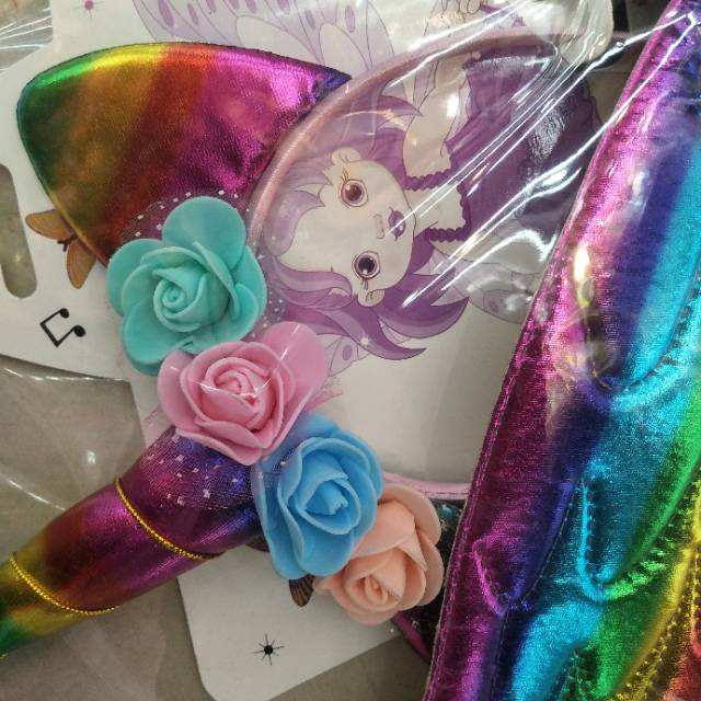天使七彩儿童模型三件套裙子玩具细节图