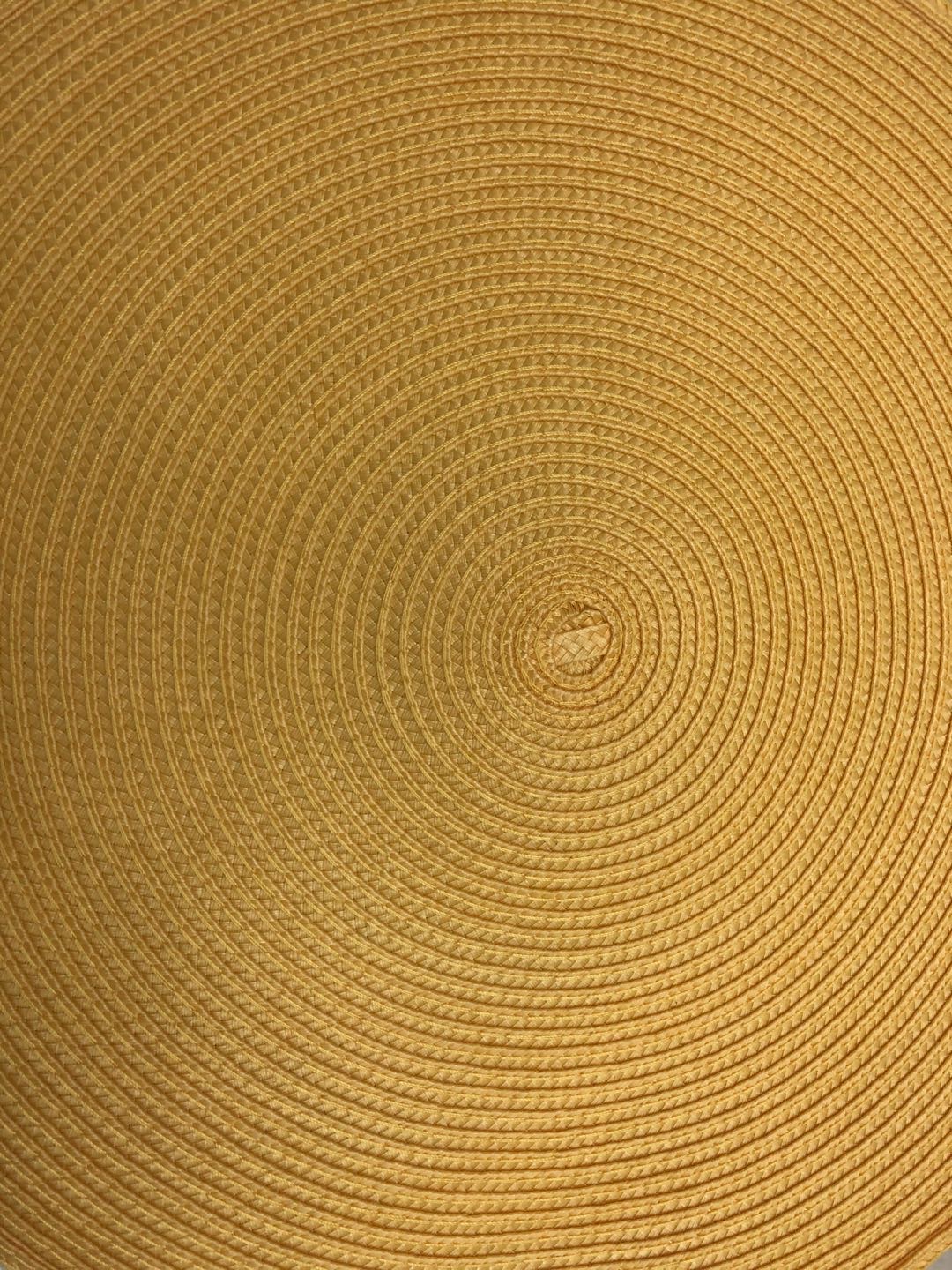 Pp Prepared Placemat Round Western Food Insulated Placemat Environmental Protection Coasters Japanese Placemat details Picture