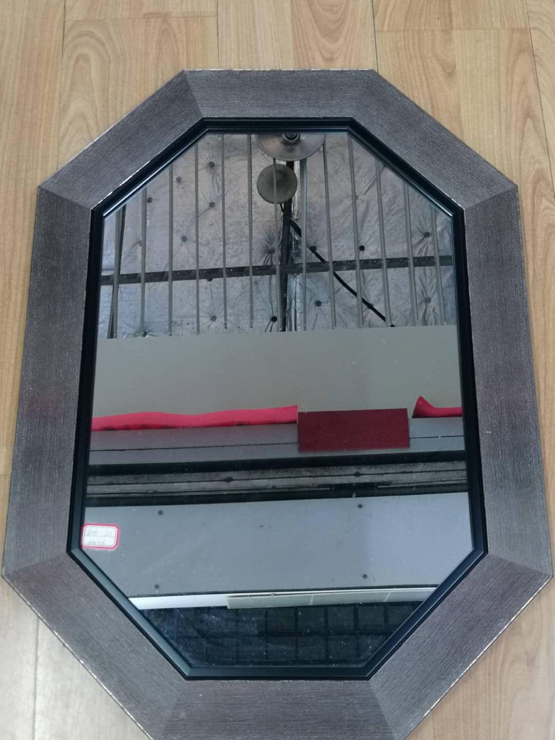 美式卫浴镜复古玄关装饰洗手间厕所卫生间浴室70*90cm镜子八边形梳妆壁挂