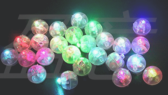 玩具配件发光led气球灯LED玩具灯发光机芯发光圆球灯节日装饰详情图1