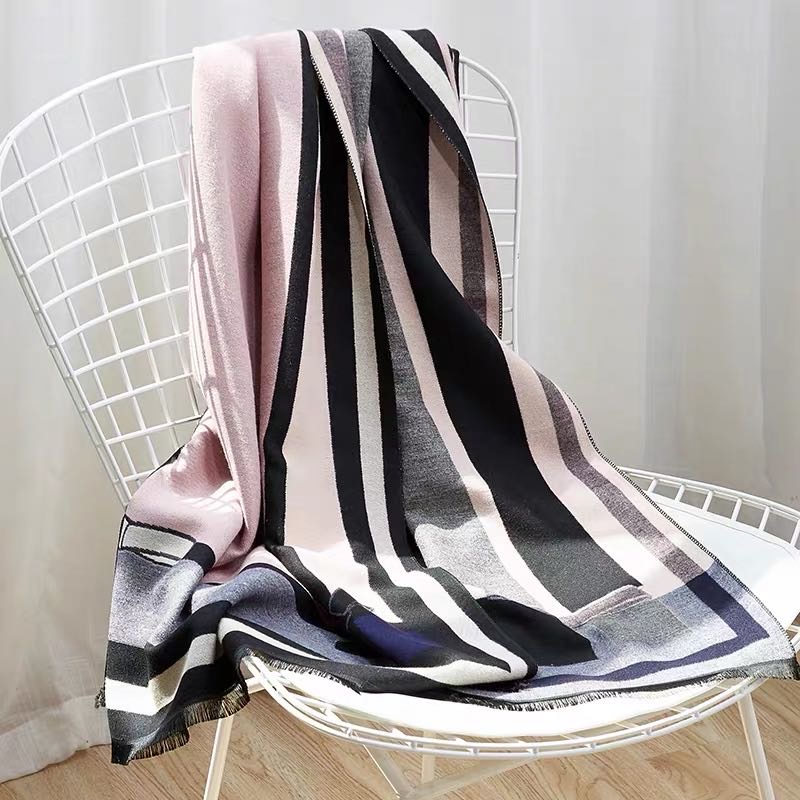 Stylish Casual Scarf Scarf Small Fresh Dual-Purpose Scarf Lady details Picture