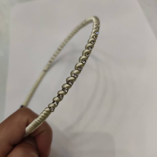 细发箍水钻韩国简约发卡女宽边防滑头箍